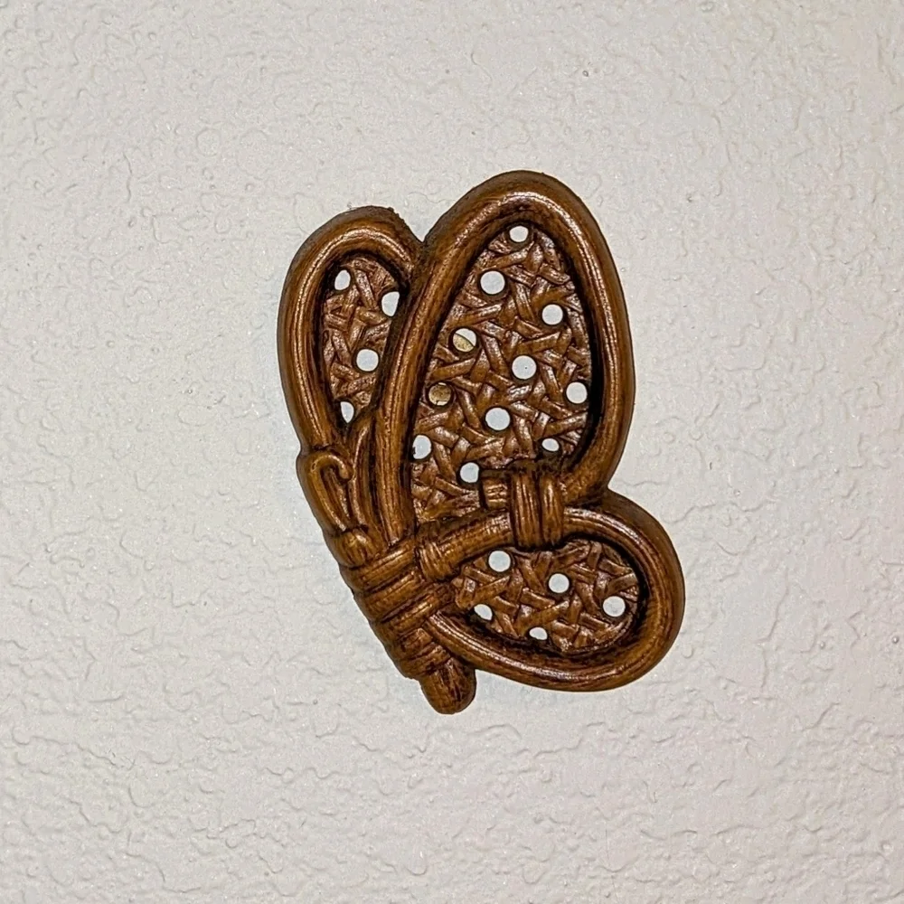 Burwood Brown Butterfly Wall Decor Set of Three